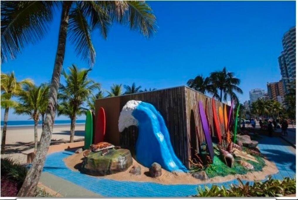 Apto Aconchegante - Praia Grande Praia Grande (Santos) Exterior foto